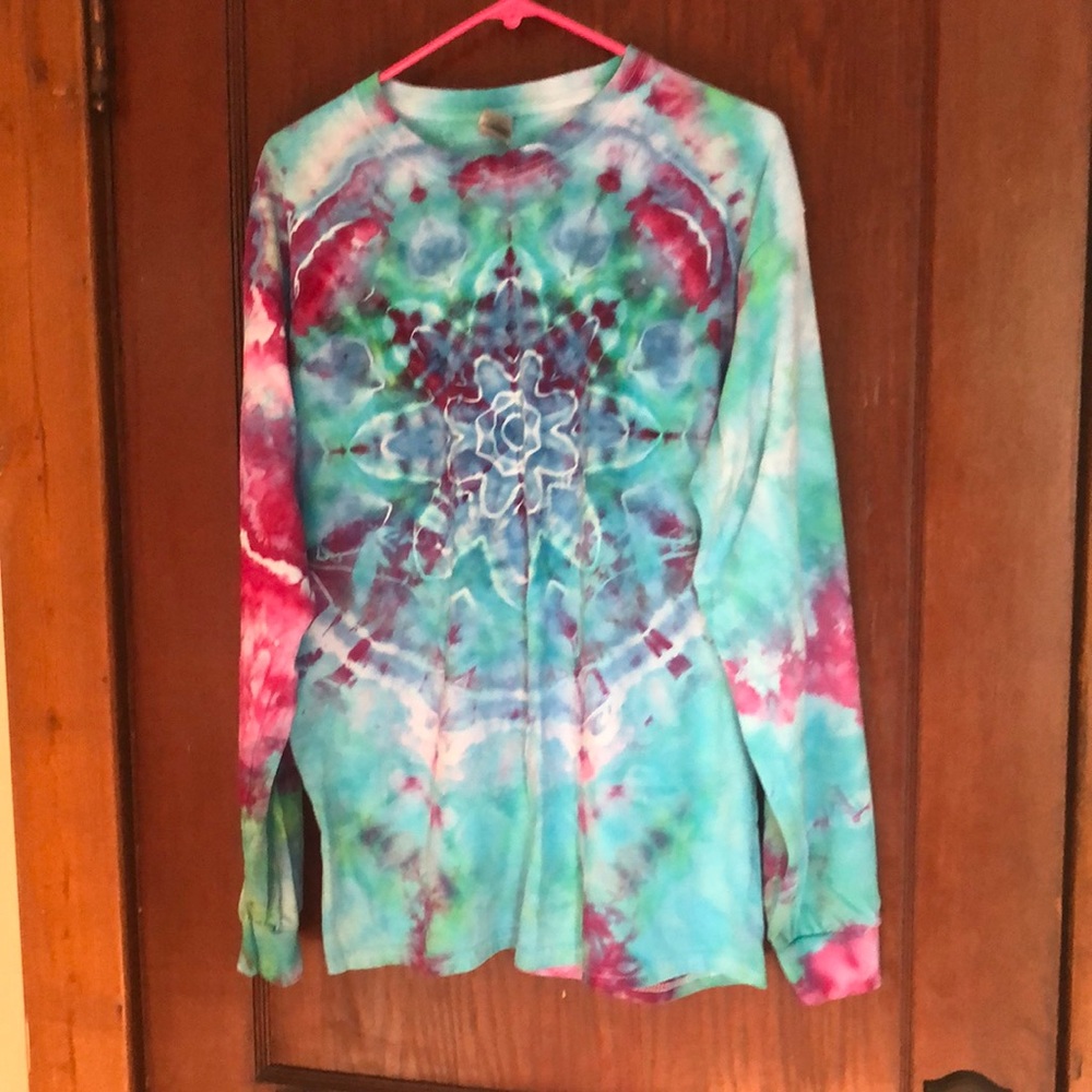☮️🍄🩵❄️Tie dye T